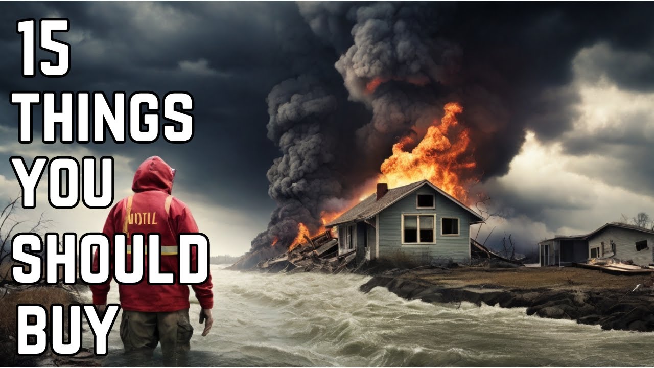 15 Things To Buy Right Now To Get Ready For The Next Disaster - YouTube