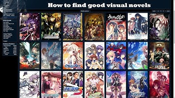 How to find good visual novels: Guide to visual novel database part 1