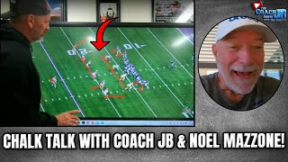 CHALK TALK With Coach JB & Noel Mazzone!