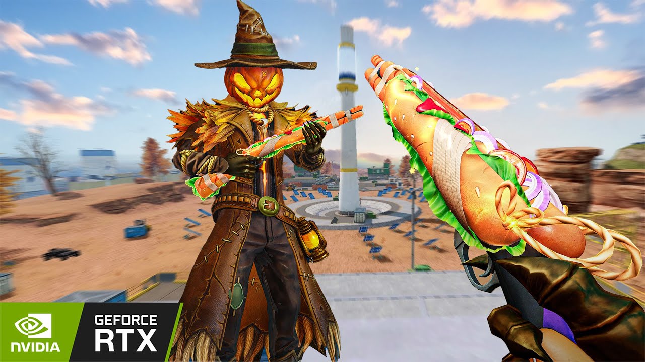 NEW VOLT HALLOWEN NIGHTMARE AND MP155 HOTBLAST 30 KILL BLOOD STRIKE RANDOM SQUAD DESERTED VALLEY MAX