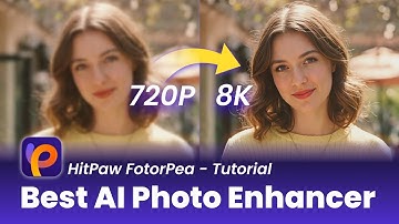 Best AI Photo Enhancer 2026 | How to Upscale Images with AI - HitPaw FotorPea Tutorial