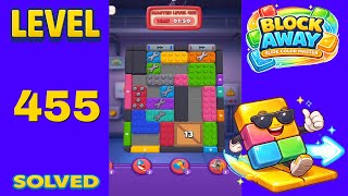 Block Away – Level 455 | Walkthrough Fast & Clean Solution
