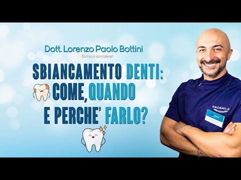 Video: Il dentista sbianca i denti?