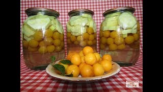 ОЧЕНЬ НЕОБЫЧНО!!! КАБАЧКИ С АЛЫЧОЙ "как ананасы". Домашние АНАНАСЫ ОЧЕНЬ НЕОБЫЧНО!!! КАБАЧКИ С АЛЫЧОЙ "как ананасы". Домашние АНАНАСЫ