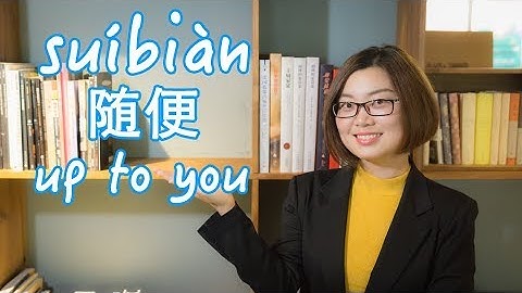How to express "up to you" in Chinese [Beyond Class]