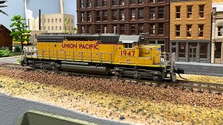 N scale Broadway Limited Union Pacific Sd 402 Overview.