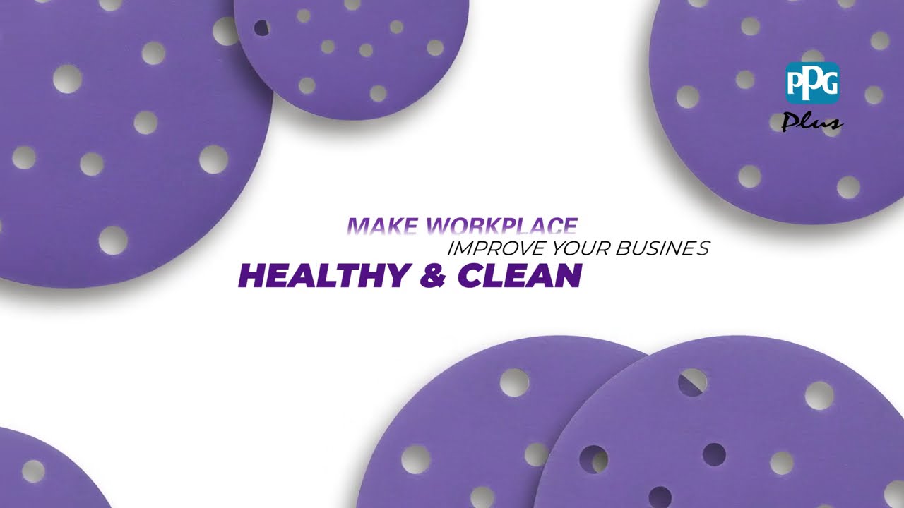 Paint work made better with the right tools - PPG Plus Purple Flash!