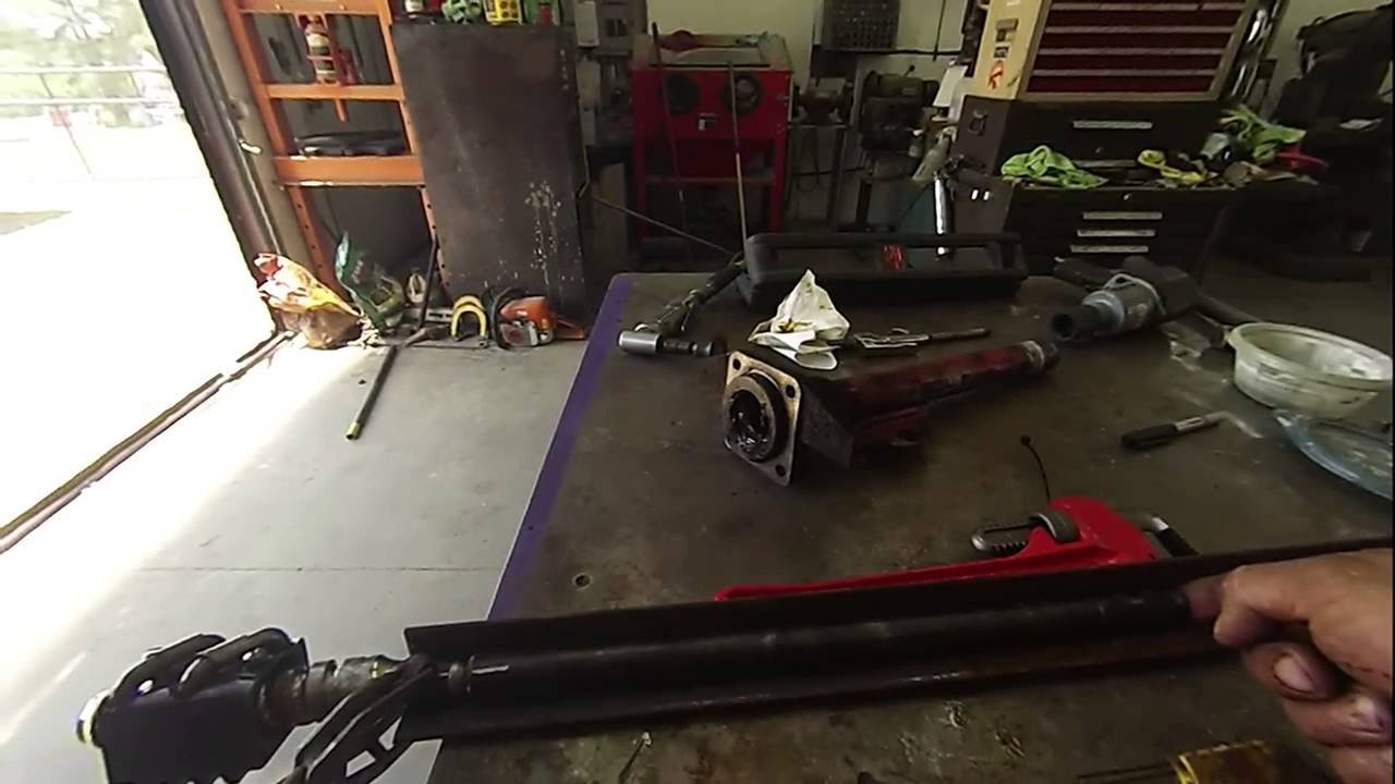 Jubilee tractor steering shaft repair YouTube
