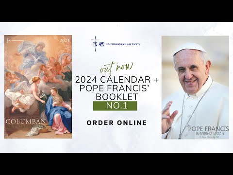 2024 Calendar + Pope Francis' Booklet No.1 - ORDER ONLINE - YouTube