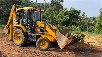 Jcb 3dx transporting soil to construct road #jcb #jcb3dx #jcbvideo #jcbcartoon #jcbtractor #jcb5cx