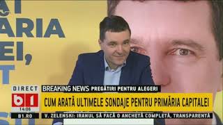 DIALOGURI INCOMODE: CUM ARATA ULTIMELE SONDAJE PENTRU PRIMARIA CAPITALEI? 12 IAN 2020