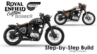 Royal Enfield Bobber  - step-by-step build modifications