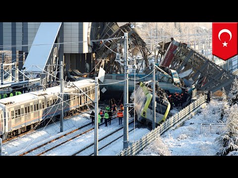 Turkey train crash leaves at least 9 dead, dozens injured - TomoNews