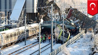 Turkey train crash leaves at least 9 dead, dozens injured - TomoNews