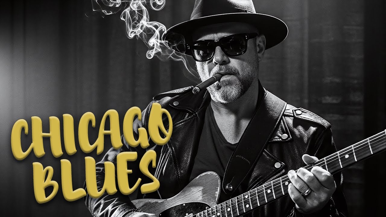 Chicago Blues Music 🎸 Slow Soul Blues Ballad 🎸 Best of Slow Whiskey Blues Music to Relax