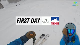 Opening Skiing Day Tignes/Val DI'sere 2023/24 was a WHITE OUT! screenshot 5