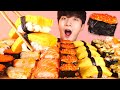 ENG SUB)Colorful! Assorted Sushi(Salmon,Shrimp) Eat Mukbang🍣Korean Seafood ASMR 후니 Hoony Eatingsound