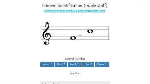 ToneSavvy - Level 5 Identifying Unisons, Thirds, Fourths, Fifths, and Octaves