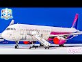 TRIP REPORT | Extreme Winter Conditions! (-24ºC!) | WIZZAIR A320 | Warsaw to Brussels Charleroi