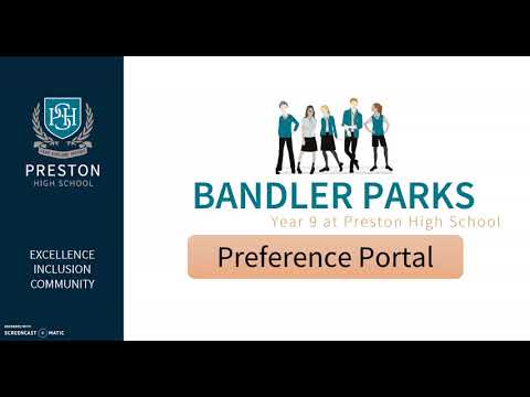 Bandler Parks Program Preference Portal Tutorial