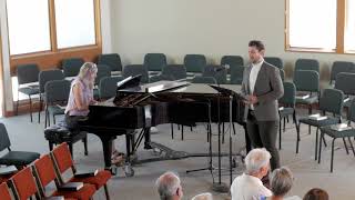 Santa Fe Opera Apprentice Logan Wagner sings "Spirit, Spirit of Gentleness"" by Jim Manley