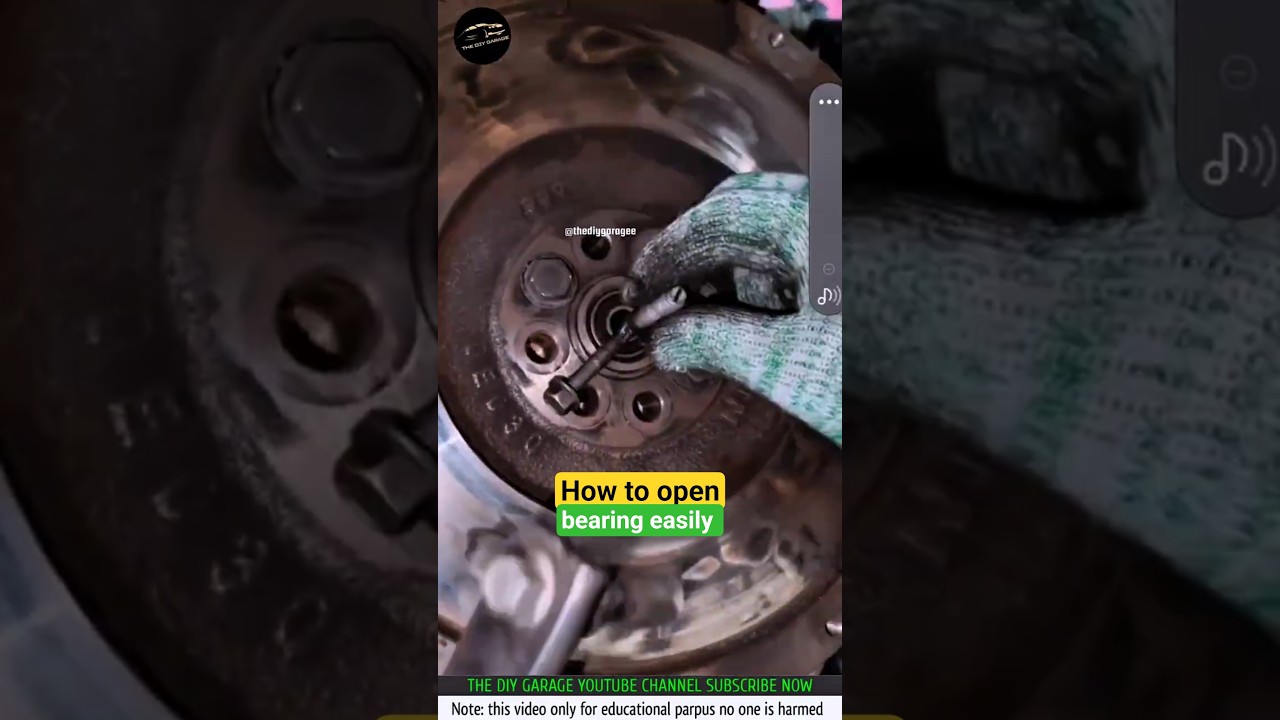 How to open bearing easily  🛠️😱 