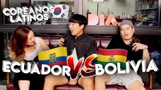 Coreanos latinos debaten sobre comida Ecuatoriana y Boliviana