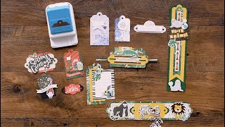 3-in-1 Scallop Tag Punch Projects by Creative Memories