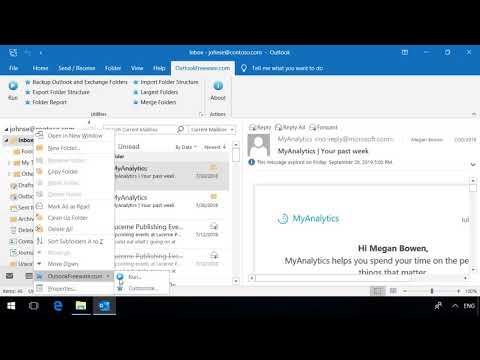 Delete Outlook Subfolders