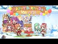 ノゾミ 桜井望の誕生日（CV日笠陽子）Nozomi Birthday　2023～2022～2021　プリンセスコネクト　プリコネR　キャラクターバースデー ストーリー