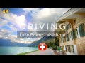 Driving in Switzerland 🇨🇭 03 LAKE BRIENZ Lakeshore drive - Swiss Scenic Drives 2020