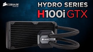 Corsair Hydro Series H100i GTX Liquid CPU Cooler Installation HowTo Guide