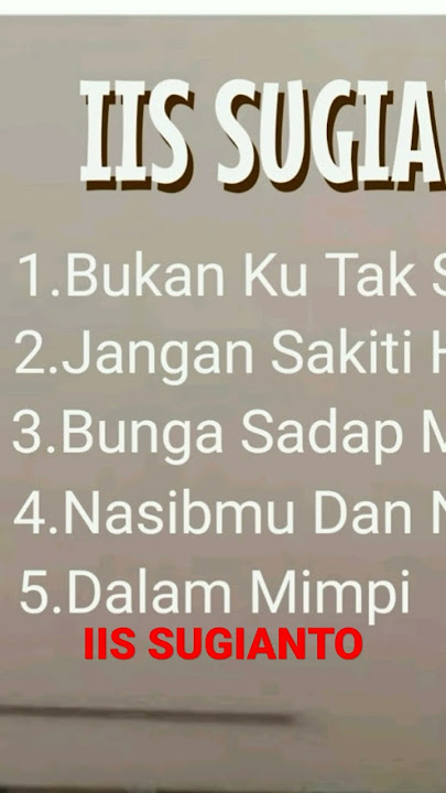 Iis Sugianto