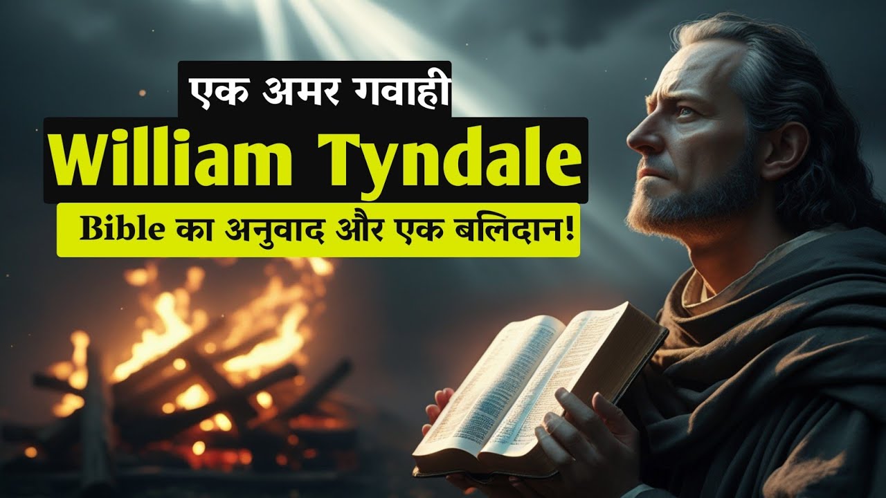 विलियम टिंडेल की अमर कहानी | सत्य के लिए बलिदान जिसने बाइबल की विरासत को बदला | Verse of Jesus