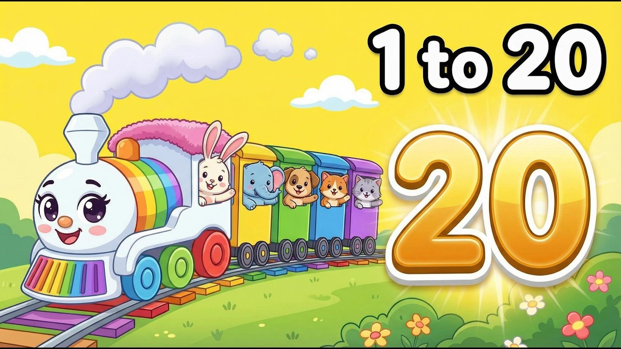 Counting Song for Kids | Learn to Count 1 to 20 | Numbers for Toddlers ...