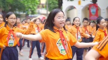 Trường Tiểu Học Khương Thượng | Flashmob Chiến Binh Xanh Bảo Vệ Môi Trường