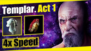 Templar (Animate Guardian). 4x Speed. Act 1