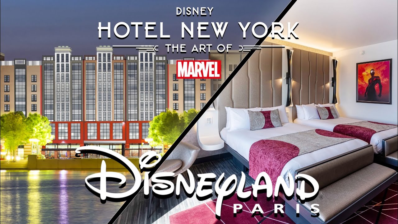 LE MEILLEUR HÔTEL DE DISNEYLAND PARIS ?! HÔTEL NEW YORK - THE ART OF MARVEL