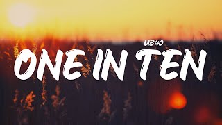 UB40 - One in ten (Lyrics)