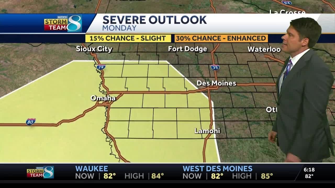 Showers and storms possible this weekend - YouTube