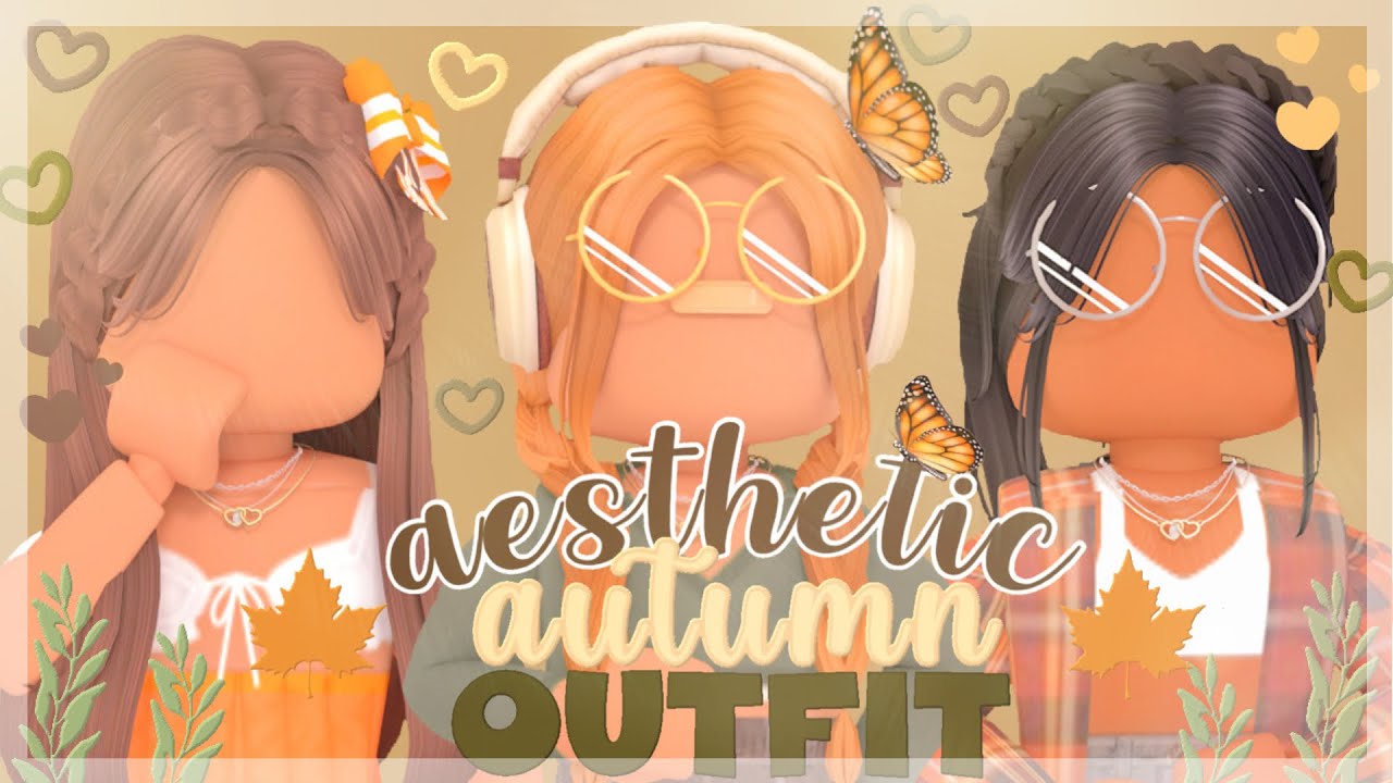 AESTHETIC FALL / AUTUMN ROBLOX OUTFITS! / w codes & links for bloxburg ...