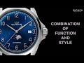 Glycine Combat Classic 40 "MoonPhase" Blue Ref. GL0385