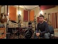 Recording drums for this week&#39;s cover video - LIVE (A Little Respect) [High Quality Audio]