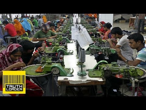 Modern day slavery for clothing in the Western World - The story behind the hanger - Truthloader