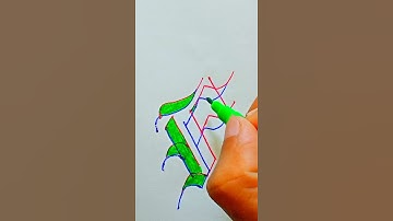 #shorts#writing Gothic letter F  in very easy way||calligraphy tricks||✨✨✨
