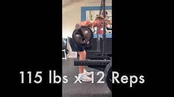 BACK DAY FINISHER: Barbell Row Drop Set