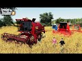 🔥 6 x Bizonów na Jednym Polu 🦹‍♀️👨🏼‍🌾 Rolnicy z Miasta 😍 Farming Simulator 19 🚜