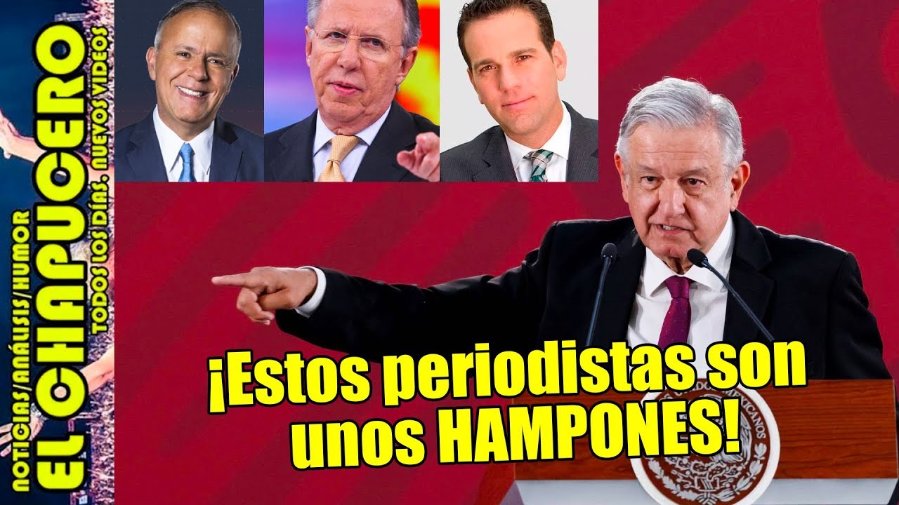 ¡TIEMBLAN periodistas hampones! AMLO ya mandó al INAI contratos de chayoteros mexico primera division