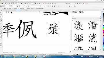 Corel Draw Tips & Tricks Text and their Characters and how to find