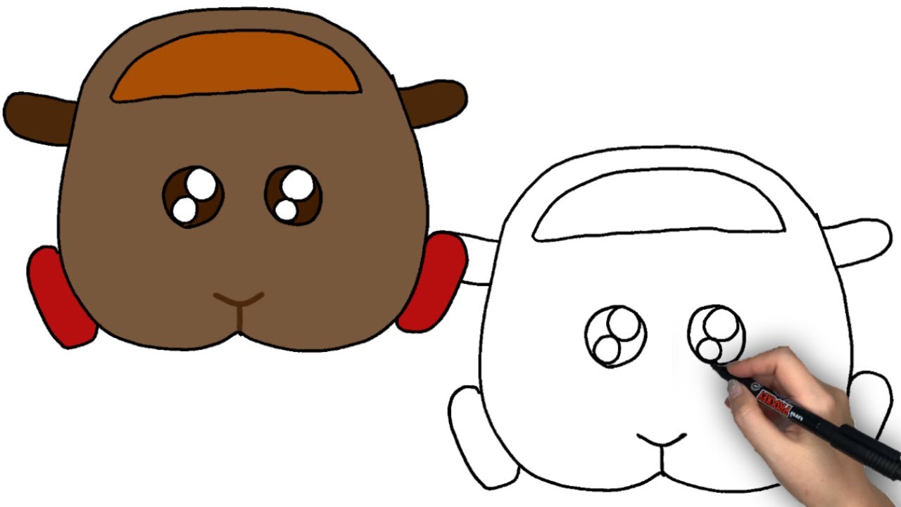 Pui Puiモルカーのテディの描き方 How To Draw A Teddy Of Puipuimolcar 225 Youtube